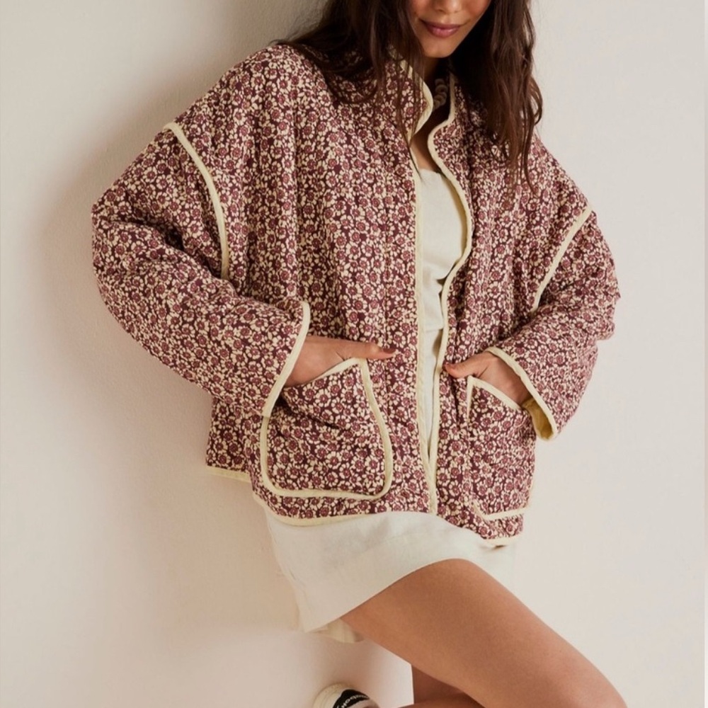 Free People Quilted Chloe Jacket